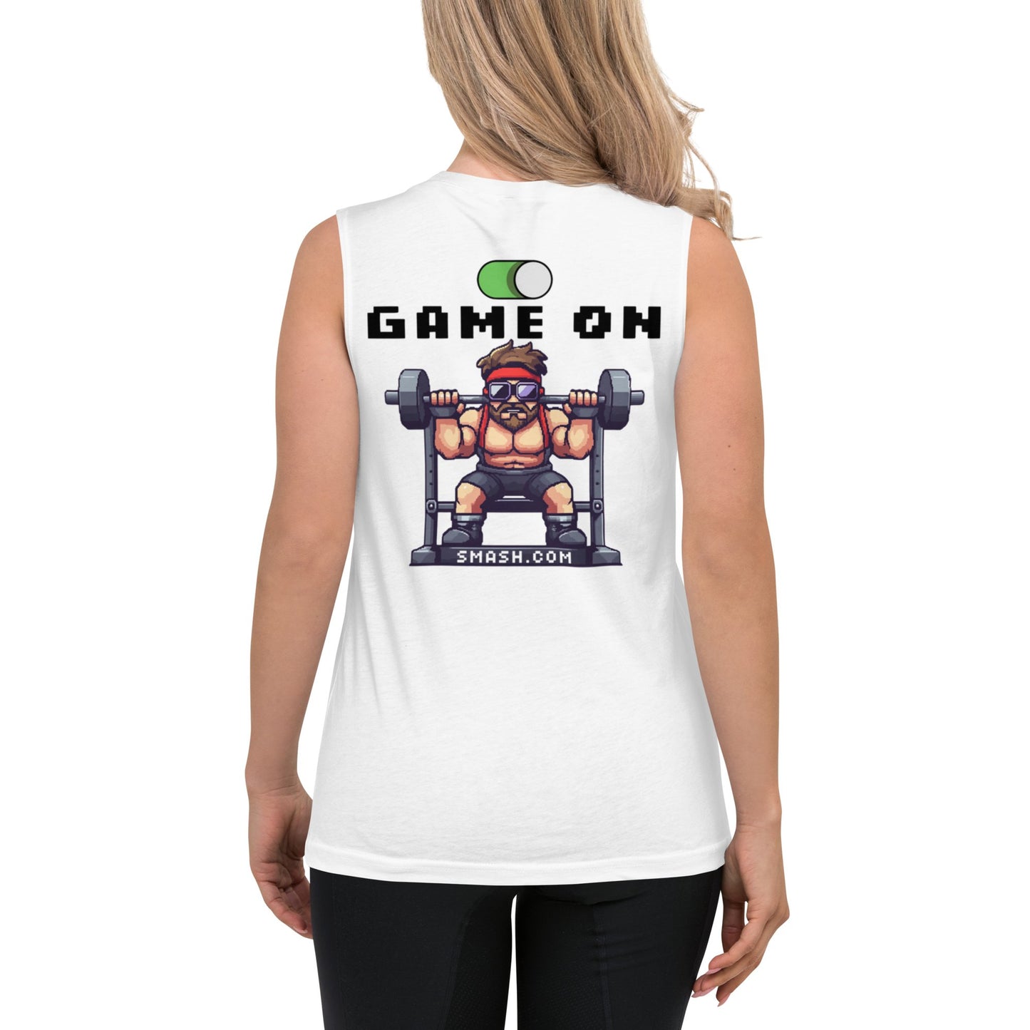Retro Gaming Muscle Shirt - Cool Guy Edition - Smash.com