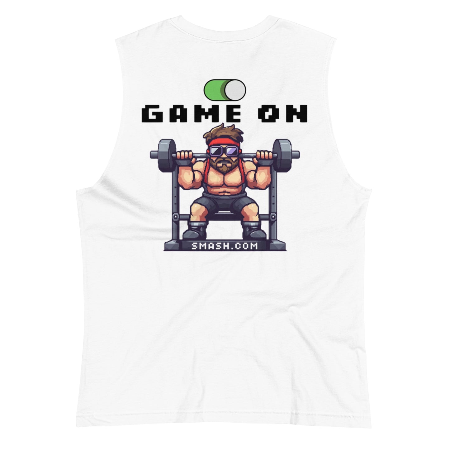 Retro Gaming Muscle Shirt - Cool Guy Edition - Smash.com