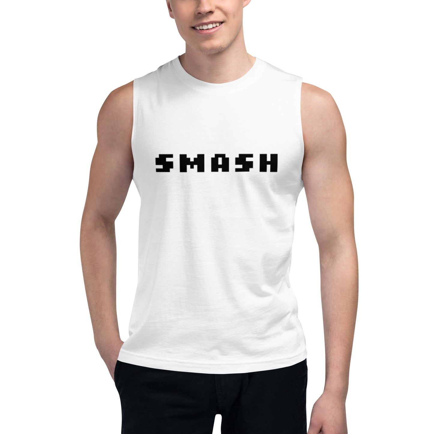 Retro Gaming Muscle Shirt - Cool Guy Edition - Smash.com