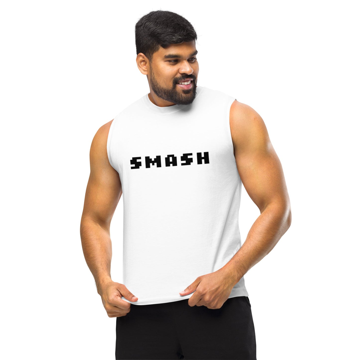 Retro Gaming Muscle Shirt - Cool Guy Edition - Smash.com