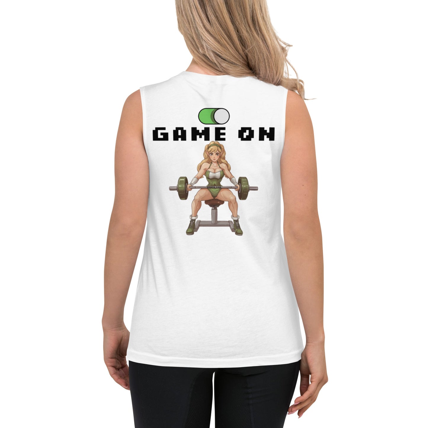 Retro Gaming Muscle Shirt - Elf Princess - Smash.com