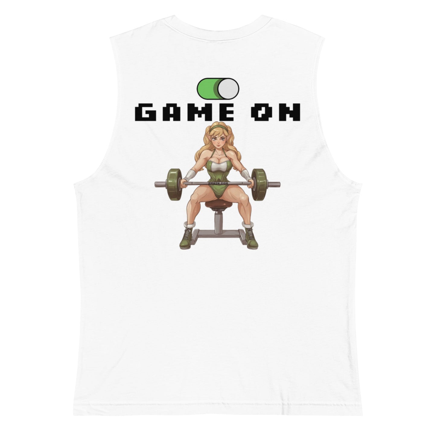 Retro Gaming Muscle Shirt - Elf Princess - Smash.com