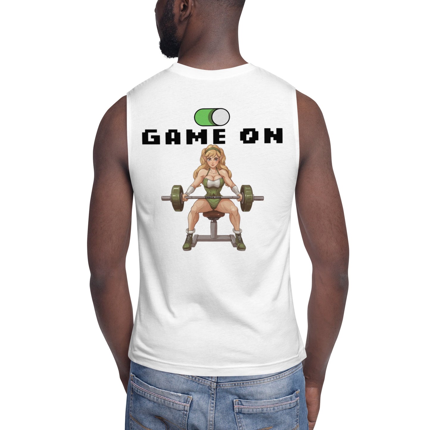 Retro Gaming Muscle Shirt - Elf Princess - Smash.com