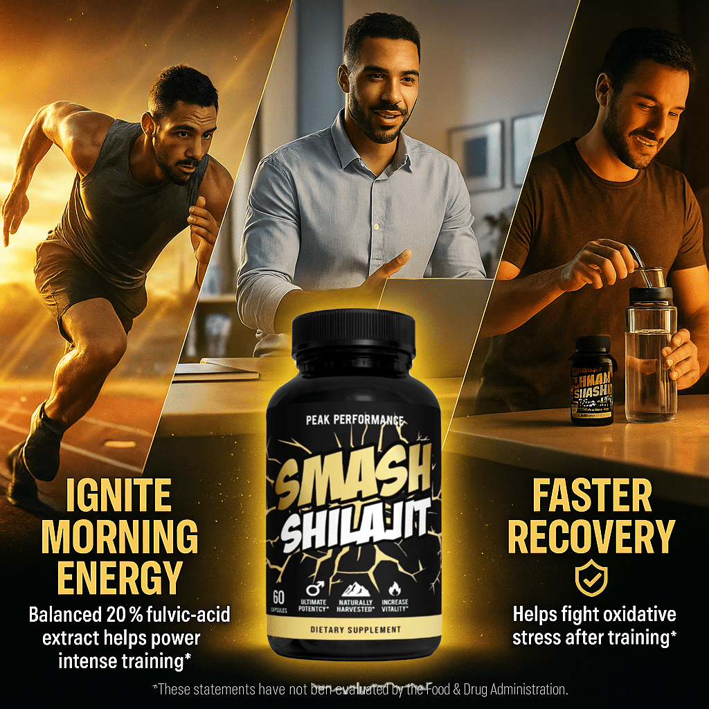 Smash Shilajit — Pure Himalayan Power, Optimally Potent - 199284748569 - Smash.com