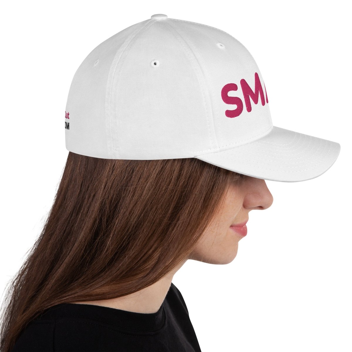Structured Twill Cap - Sweat It Out Pink - Smash.com