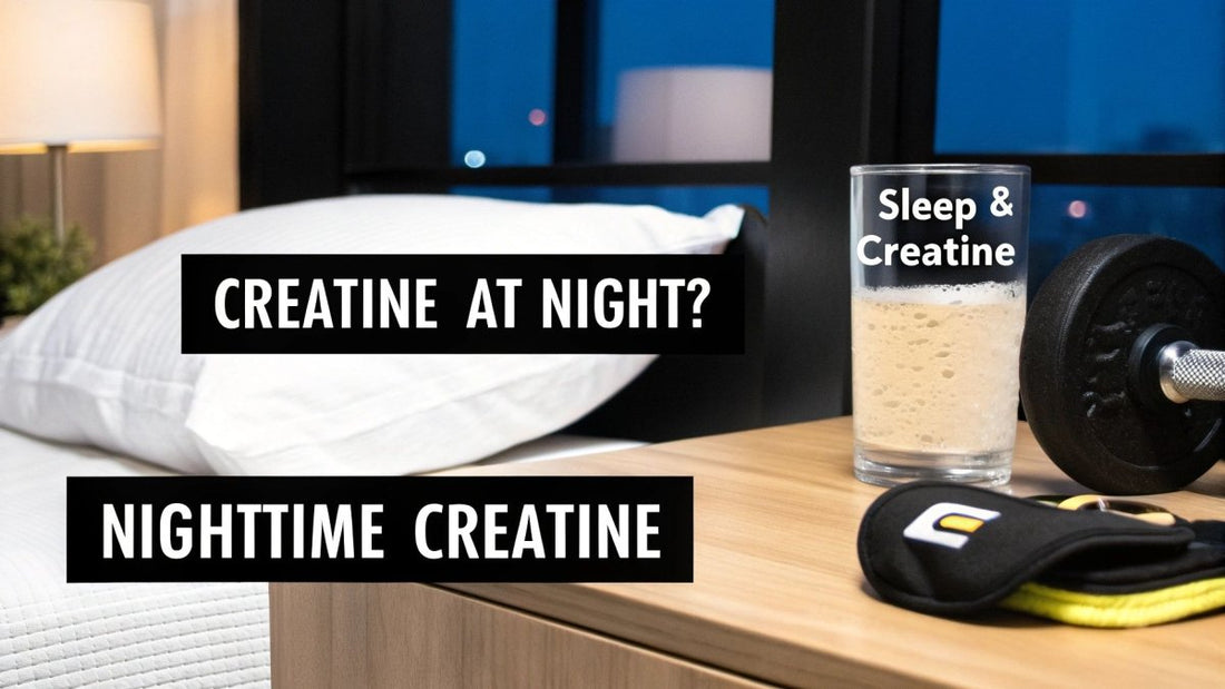 can you take creatine before bed? timing tips & sleep impact - Smash.com
