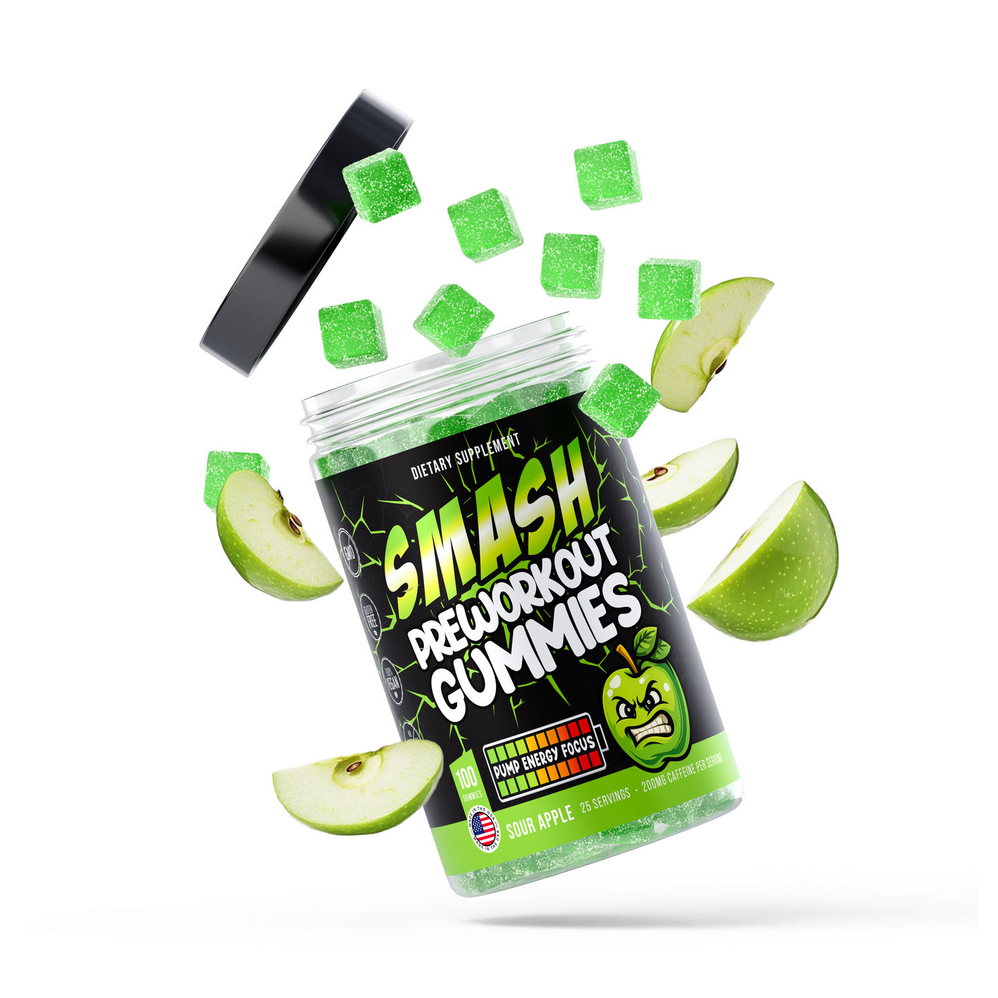 Smash Pre Workout Gummies