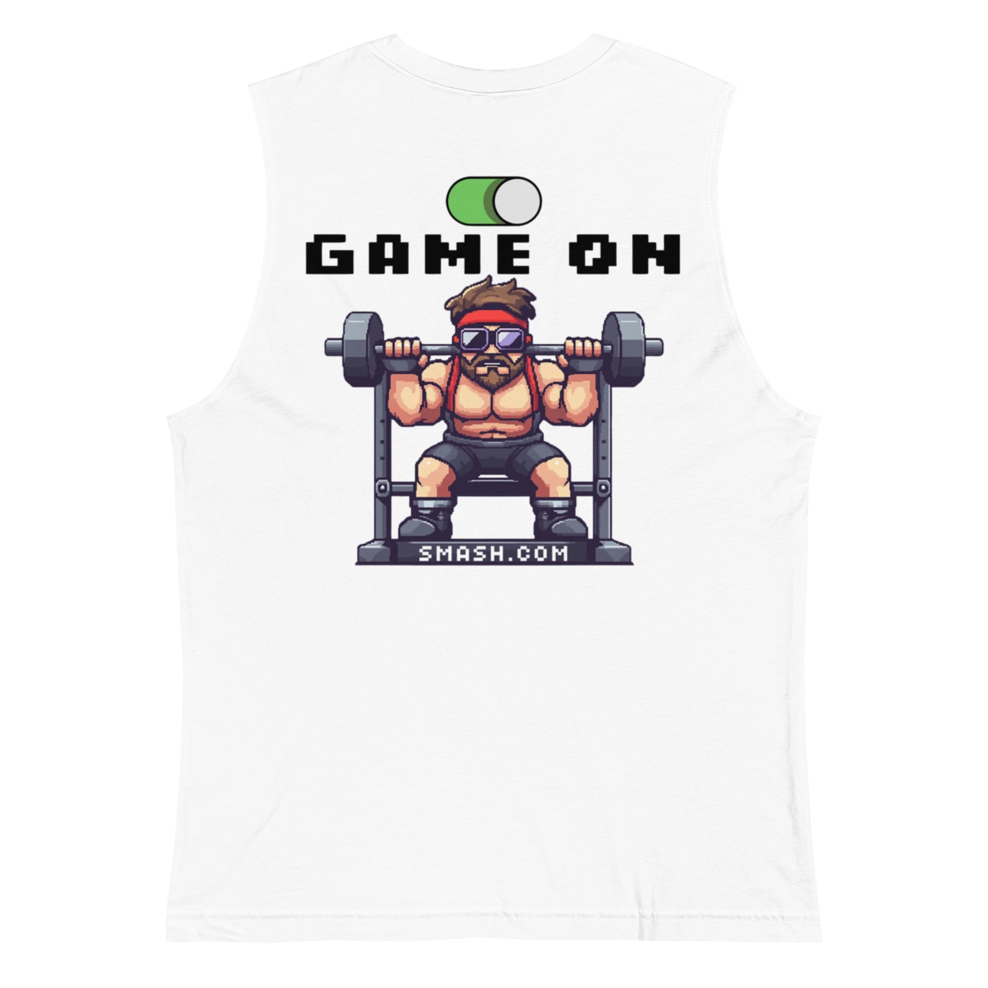 Retro Gaming Muscle Shirt - Cool Guy Edition - Smash.com