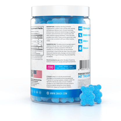 Smash Creatine Gummies - 860012538478 - Smash.com