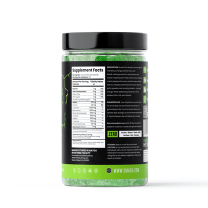 Smash Pre Workout Gummies -  - Smash.com