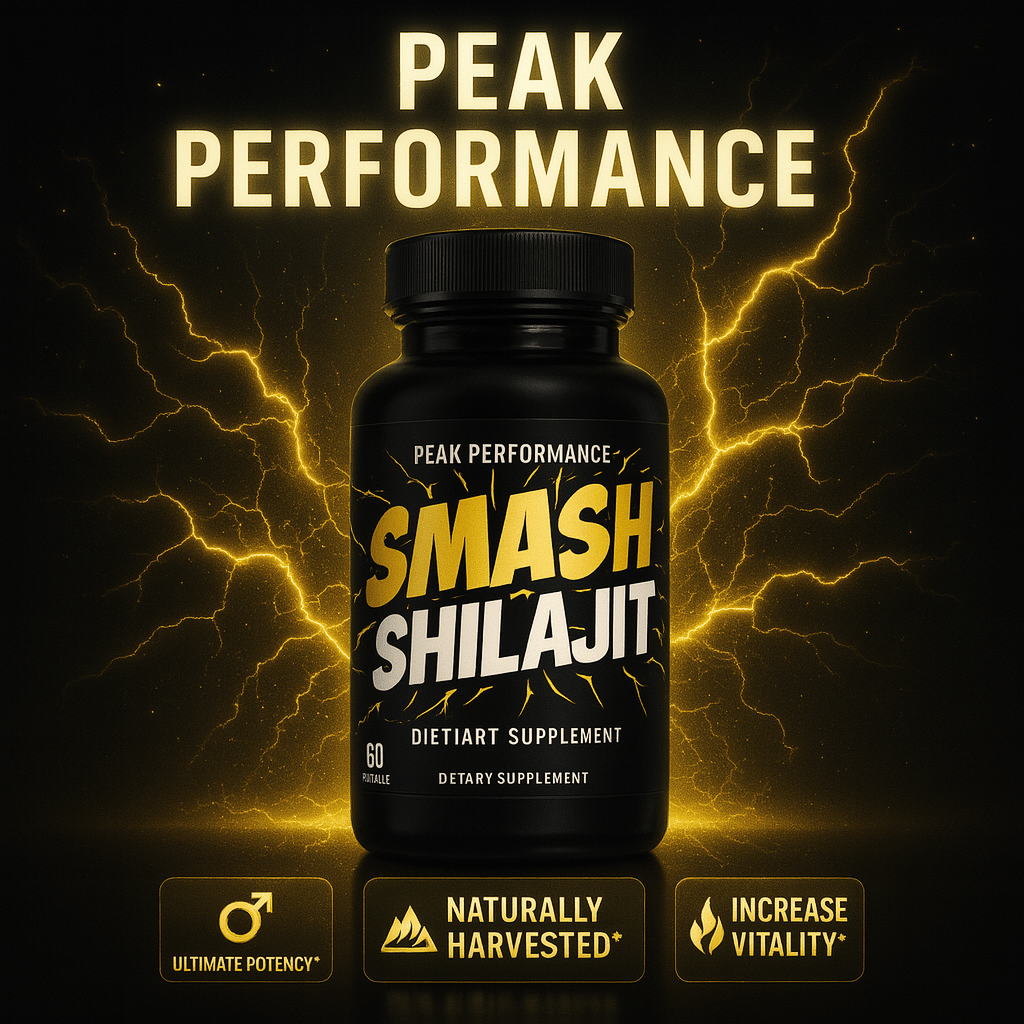 Smash Shilajit — Pure Himalayan Power, Optimally Potent - 199284748569 - Smash.com