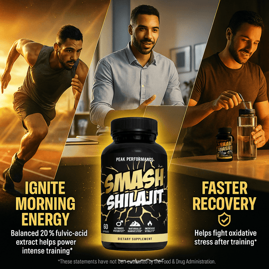 Smash Shilajit — Pure Himalayan Power, Optimally Potent - 199284748569 - Smash.com