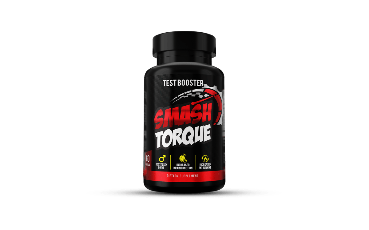 Smash Torque Testo Booster – Powered by T - Torque™ Technology for Men’s Peak Performance - 860012538485 - Smash.com