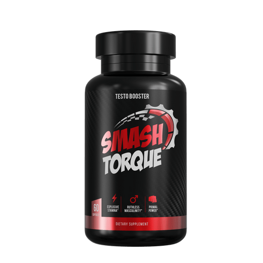 Smash Torque Testo Booster – Powered by T - Torque™ Technology for Men’s Peak Performance - 860012538485 - Smash.com