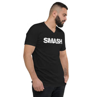 Unisex Short Sleeve V - Neck T-Shirt - Smash.com